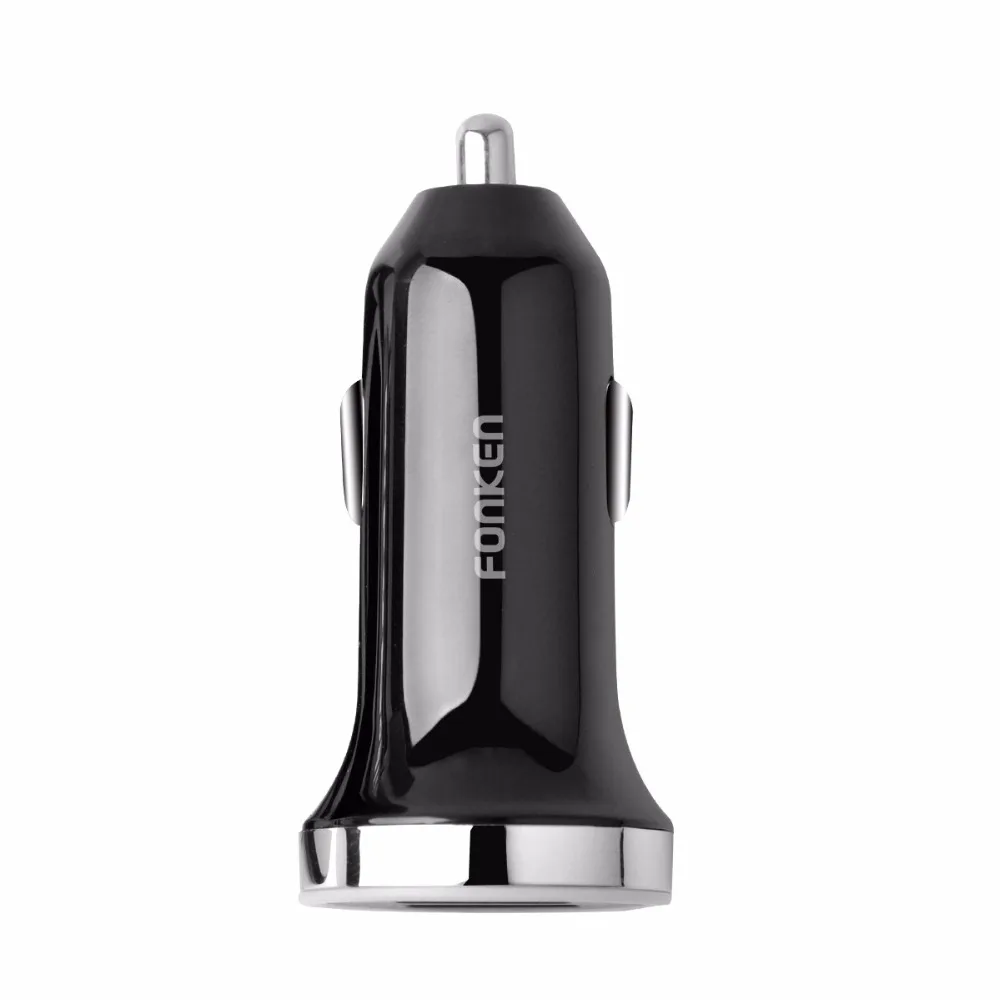 FONKEN شاحن سيارة 5 V 3.4A المزدوج USB سيارة-شاحن 2 ميناء سيارة شاحن الهاتف مع الأزرق LED للجوال الهاتف سريع تهمة
