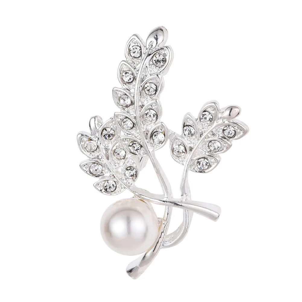 

Usable Personality Personality Leaf Flowers Brooches Necessaries Pin for Women Trendy