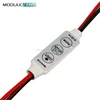 Mini contrôleur de variateur à 3 touches 12V, pour une seule couleur 5050 3528 lumière LED bande KIT de bricolage ► Photo 2/5