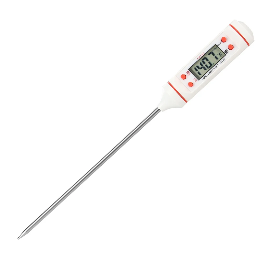 Accurate Cooking Thermometer Instant Read With LCD Display for Meat