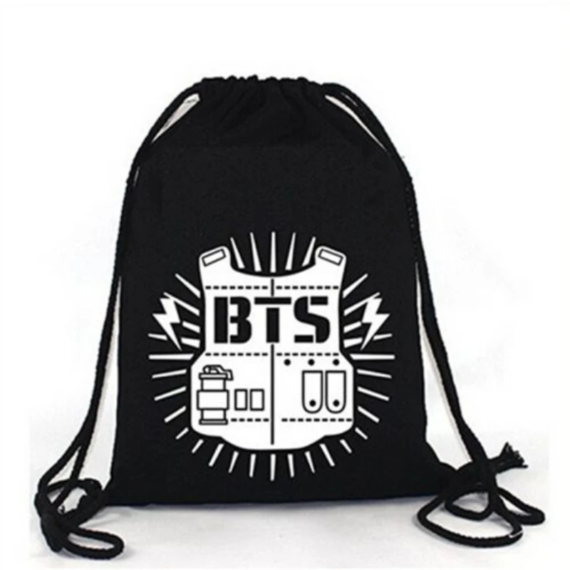Mainlead БЦ в стиле группы Bangtan Boys Рюкзак BTS повседневное сумка строка