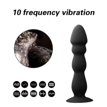 Wireless Remote Control Anal Vibrator Anal Beads Plug Men Prostate Massager G Spot Stimulator Butt Plug Vibrator Sex Toy 3