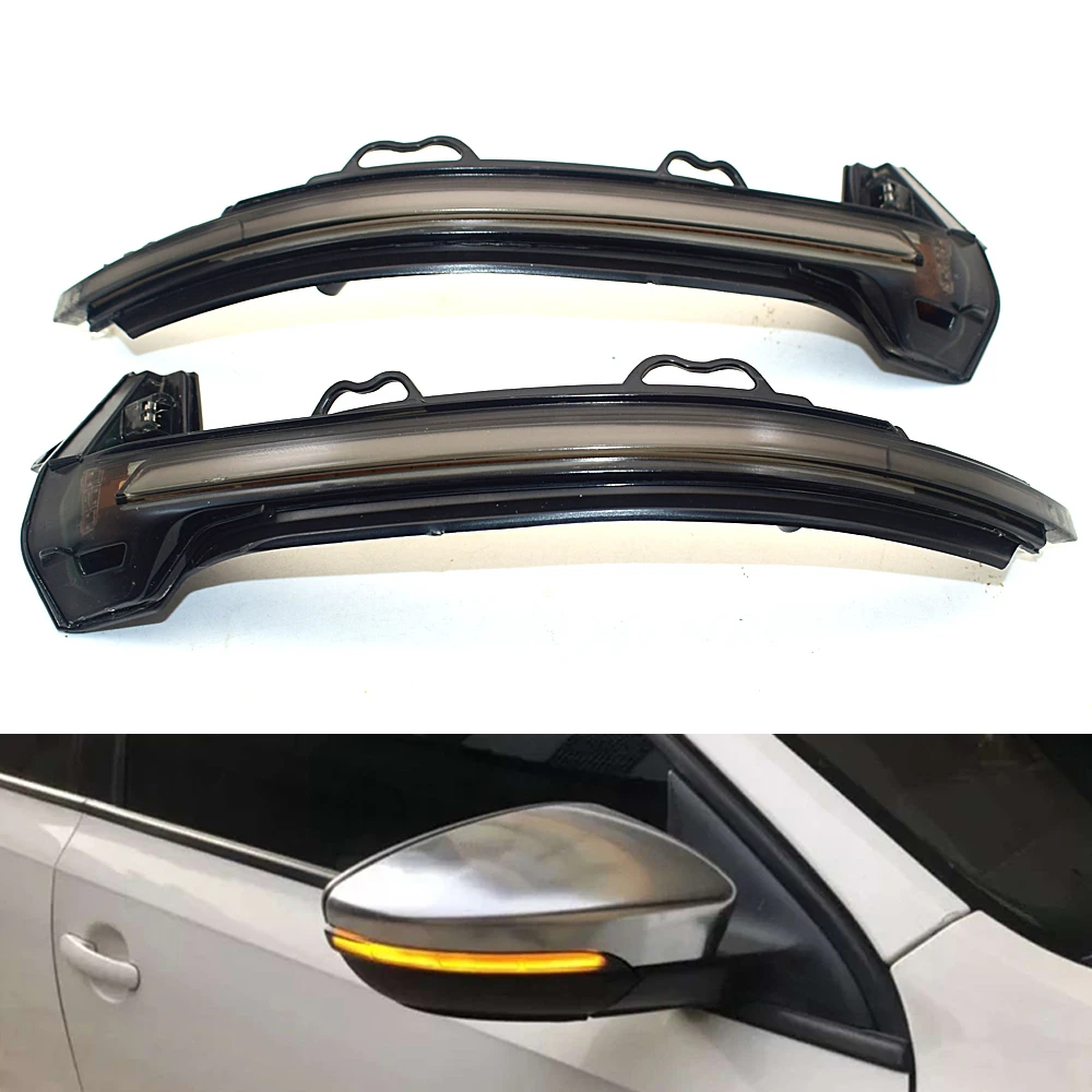 

Dynamic Blinker Led Turn Signal Side Mirror Lights Indicator For Audi Q5 Sq5 8r Q7 4l 2009 2010 2011 2012 2013 or Flash
