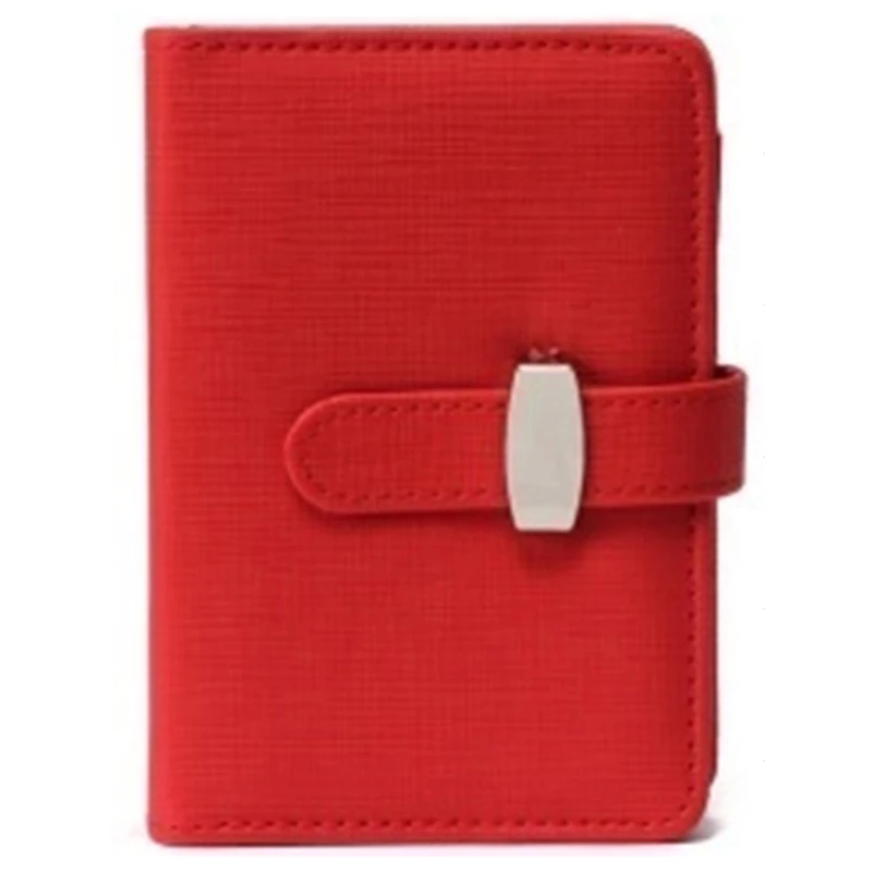 

PU leather calendar agenda journals planner organizer, daily planner notebook, notebook cover, a5 diary Red planner bullet jou#8