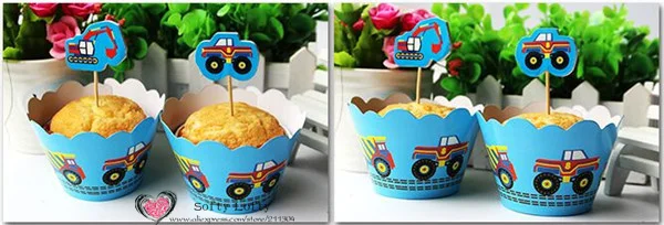 Cupcake DIY Materials Engineering Vehicle Style - 1