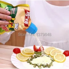 10 шт./лот Творческий зажим для пищевых продуктов Тип цоколя Сопла Носик кухонные принадлежности