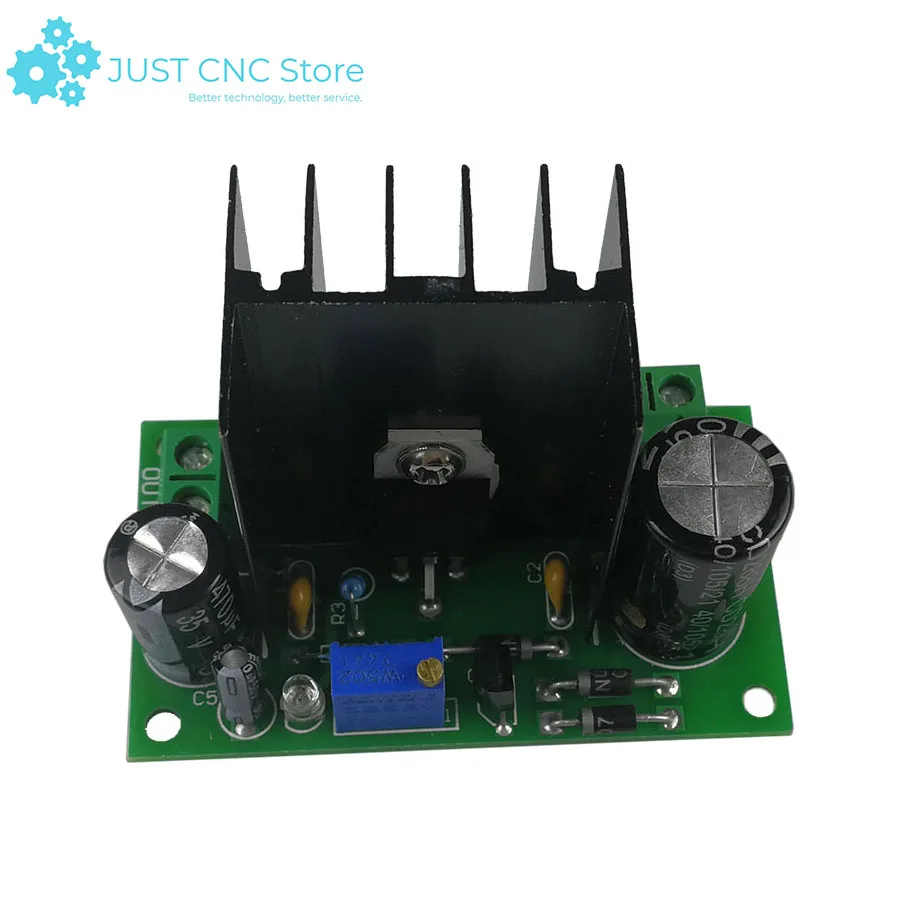 

LM317 DC-DC 4.2-40V To 1.2-37V Adjustable Voltage Linear Regulator Power Supply Step Down Buck Converter Board Module