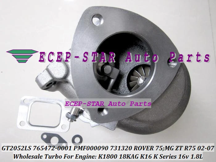 GT2052LS PMF000090 731320-5001S 765472-0001 Turbo Turbocharger For ROVER 75 2002 MG ZT R75 2002-05 K16 K Series 16v K1800 18KAG 1.8L (5)