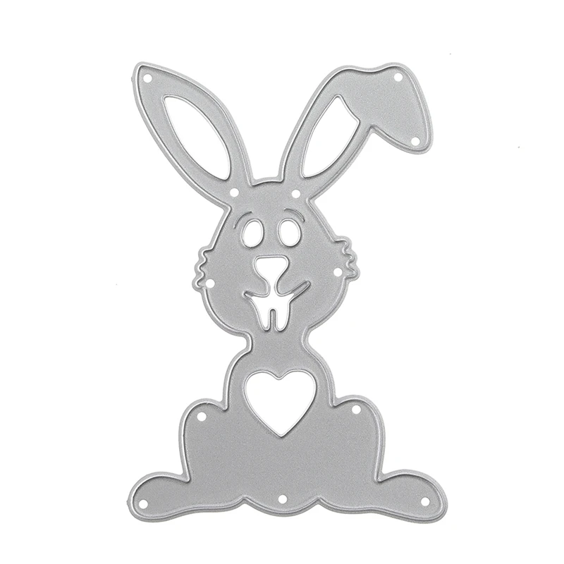 

Easter bunny rabbit Dies cutting Metal decorative Scrapbooking Steel Craft Die Cut create Stamps Embossing paper Card Stencil