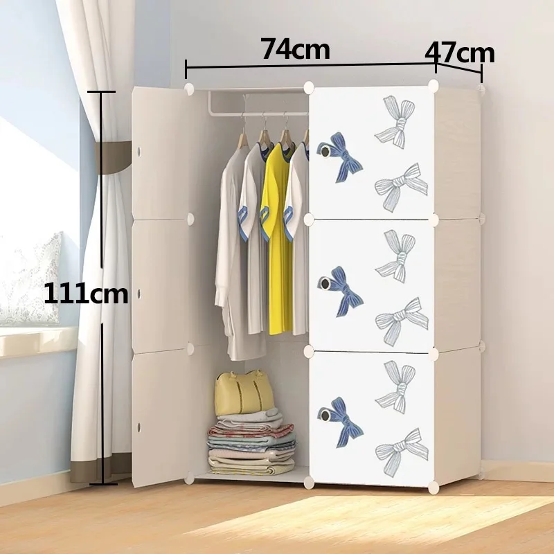 Lf sxsounai لطيف الأطفال طفل الطفل الكرتون خزانة البلاستيك الراتنج السحر diy تخزين مربع لعبة الرف بسيط نوم البيئي