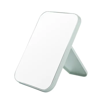 

Good quality Women Simple Design Portable Facial Make up Mirror Compact Foldable Desktop Cosmetic Makeup Mirror tool in box