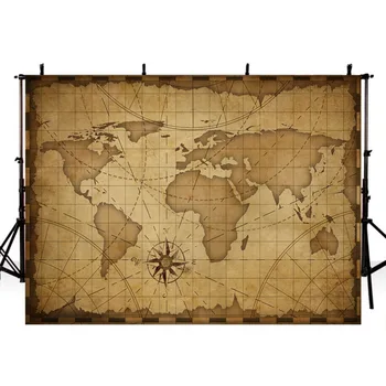 

Hot Brown Wood Photography Backdrops Map Of World Backdrop For Photography Kids School Backdrops Background For Photo Studio