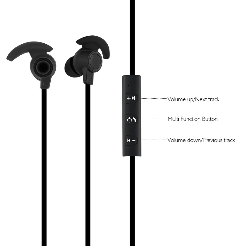 Bluetooth Earphone Sport Wireless Earphones Stereo Bluetooth 4.2 Wireless Earbuds With Mic Noise Canceling For Phones 2017 New (6)