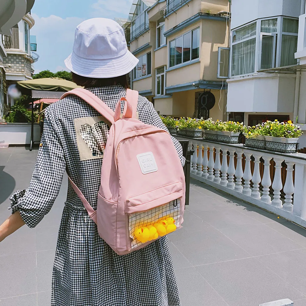 Женский рюкзак, Студенческая сумка, женская школьная сумка, Mochila Feminina, Большой Вместительный студенческий рюкзак, рюкзак для девочек-подростков