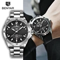 BENYAR herren Uhren Top Brand Luxus herren Uhr Wasserdicht Datum Armbanduhren Quarzuhr Business Männlichen Uhren reloj hombre-in Quarz-Uhren aus Uhren bei