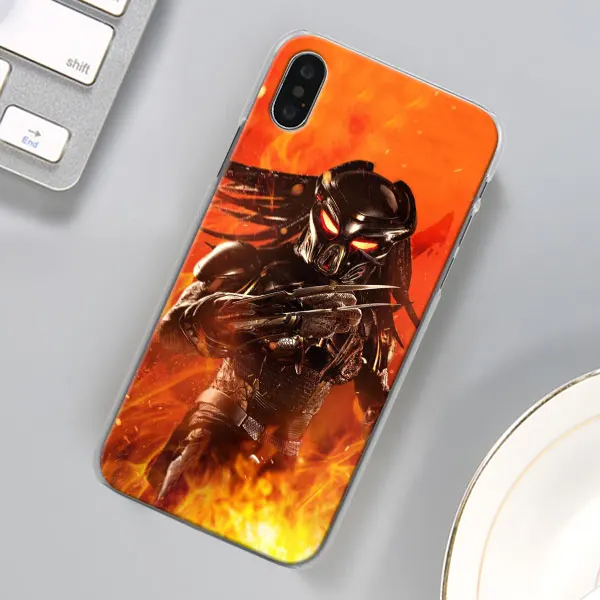 Alien vs Predator Phone Case for Apple iPhone X XR 7 8 Plus 6 6s Plus XS MAX SE 11 Pro Max Phone Case Coque - Цвет: 06