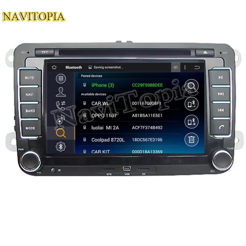 Flash Deal Ectwodvd Android 9.0 Car Multimedia DVD Player for VW CROSS GOLF/BLUE MOTION for SPORTLINE/BORA/AMAROK GPS Navigation 9