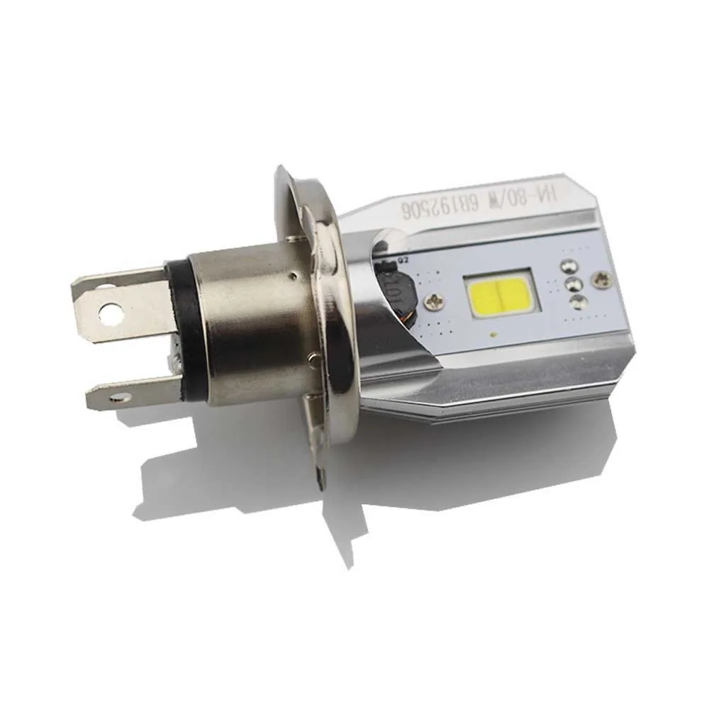 1 шт. мотоциклетные светильник лампы 9W H4/BA20D COB 900lm белый Цвет лампа фары для