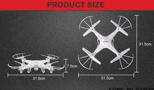 Оригинальный SYMA X5C (обновление версии) дрона с дистанционным управлением 6 Axis