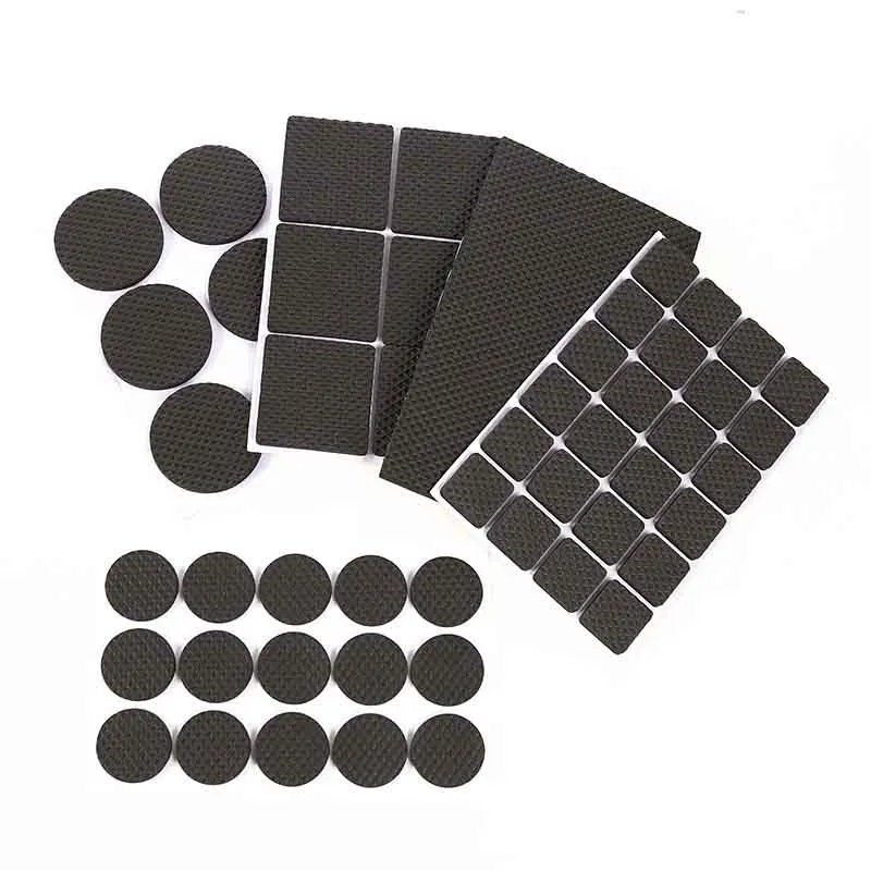 

Non-slip Table Chair Mats Mute Wear-resistant Furniture Table Stool Chair Protection Mat Bed Chair Pad Round Home Decoration