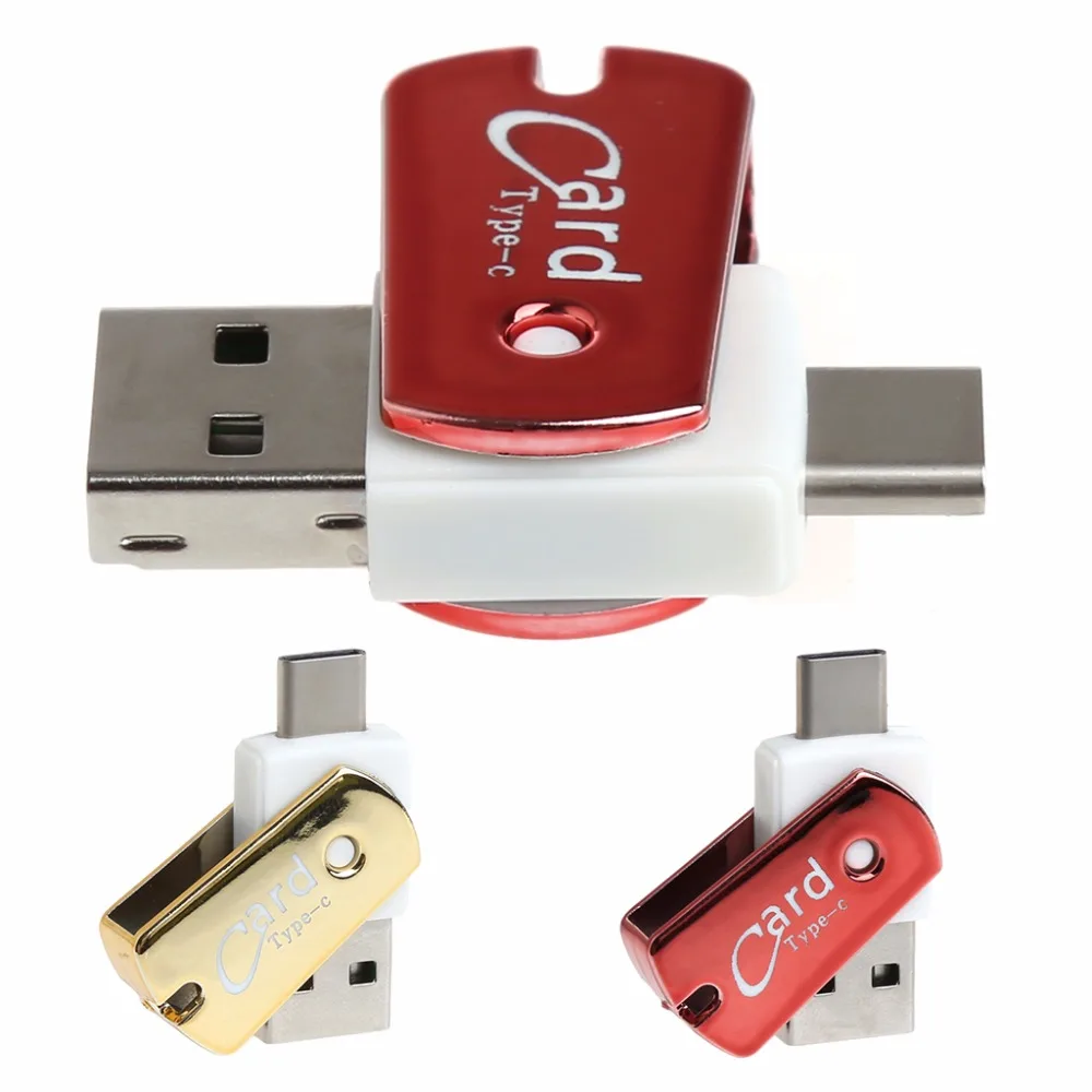 USB 3,1 type C USB-C к Micro SD TF кард-ридер адаптер для ПК Macbook Cellphon