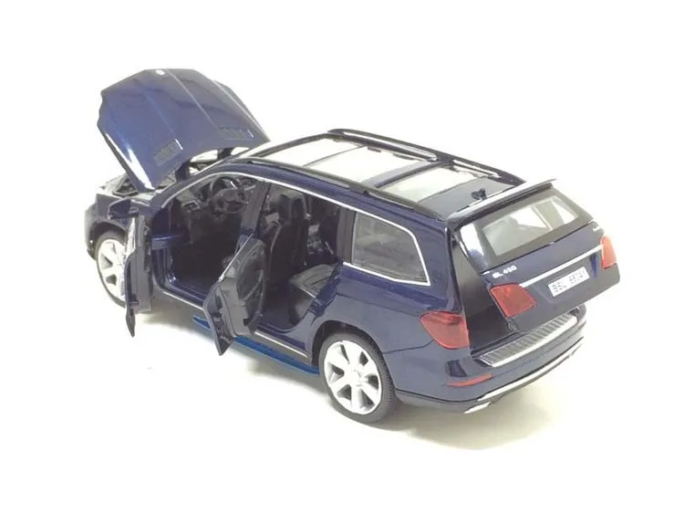 1:32 Масштаб 16 см длина литья под давлением GL500 Модель автомобиля игрушки с функциями Вытяните назад Звук мигающий для мальчиков в подарок