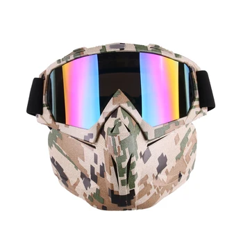 

5 Style Military Tactical Mask Soft Bullet Protective Mirror Face Mask for Outdoor Paintball Wargame Protector 2019 Shooting