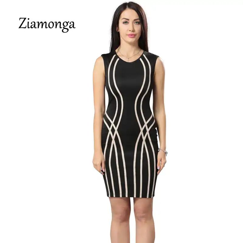 illusion bodycon dress