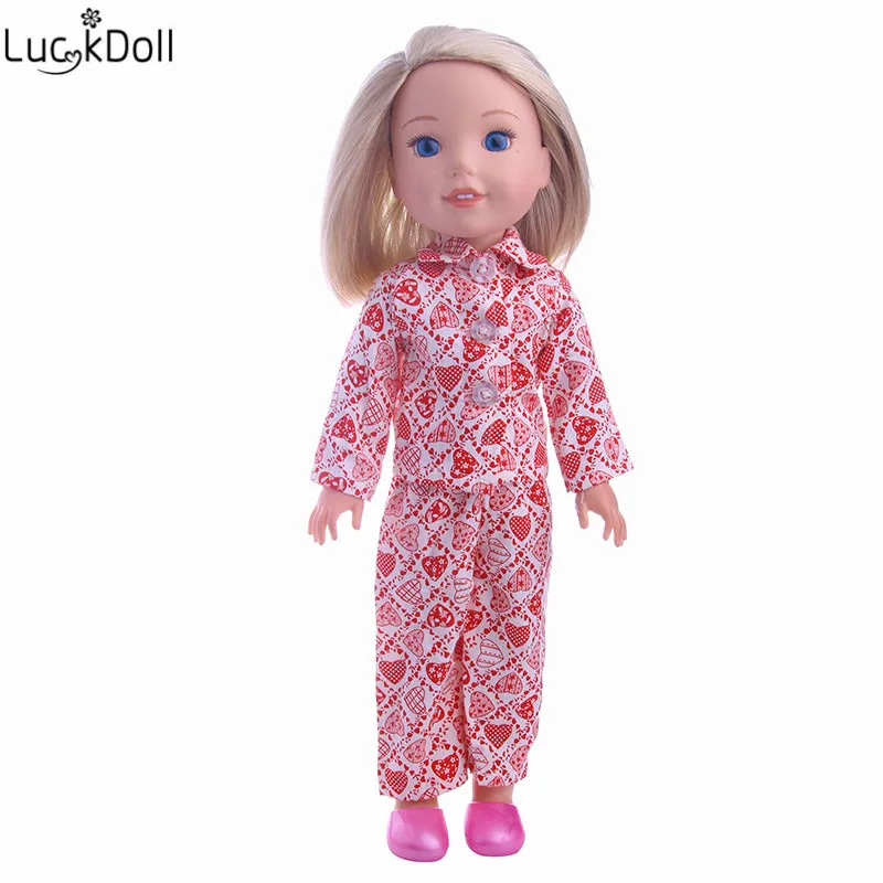 Luckdoll Модная Одежда для куклы принцессы подходит кукол Wellie Wishers 14 5 Дюймов