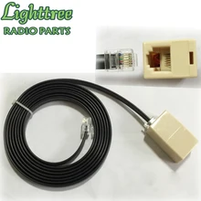 5X 6Pin удлинитель для микрофона Yaesu FT-7800 FT-7900R FT-8900 FT-8800