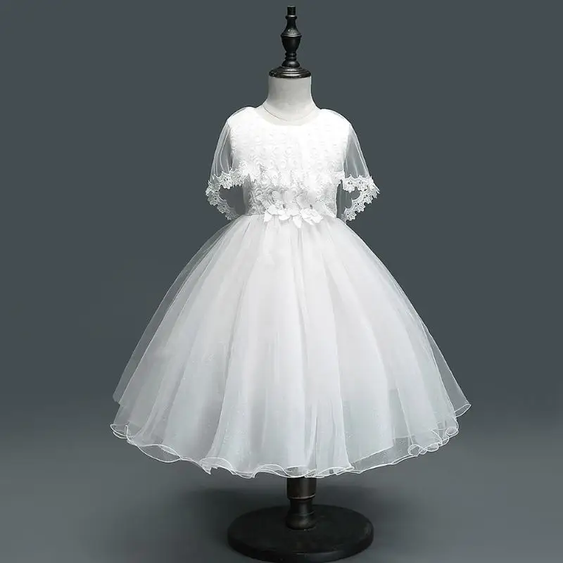 

Baby Girl Wedding bridal Dress Children Clothing Girl Dresses Evening Party Gown Birthday Ball Gown