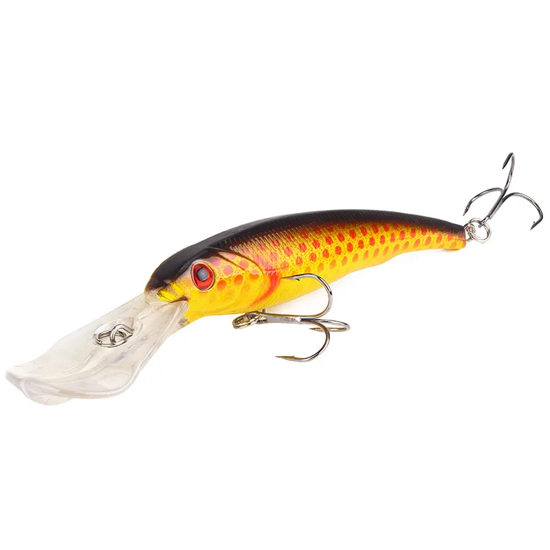 Fishing Lure Deep Sea Troll Big Minnow Lure Fish Bait 16.5cm/28.5g Artificial Simulation Hard Bait Hook Fishing Tackle jooyoo