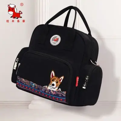 

2019 new fashion Handbags multi-function Mummy bag small European and American simple diagonal cross bag waterproof mother bag