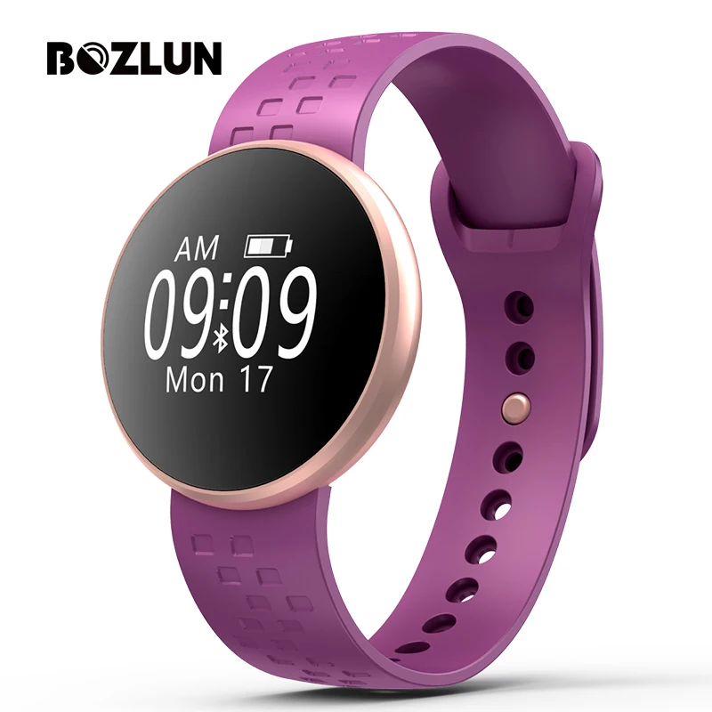 

Bozlun Heart Rate Smart Watch Ultra Thin Men Women Bluetooth Sports Watches Pedometer Waterproof Wristwatches Relogio Masculino