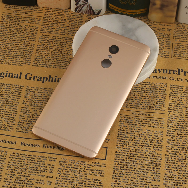 Alesser ل Xiaomi Redmi ملاحظة 4 4x بطارية الإسكان الغطاء الخلفي حالة الهاتف المحمول حامي الخلفية عودة جراب هاتف شاومي Redmi ملاحظة 4