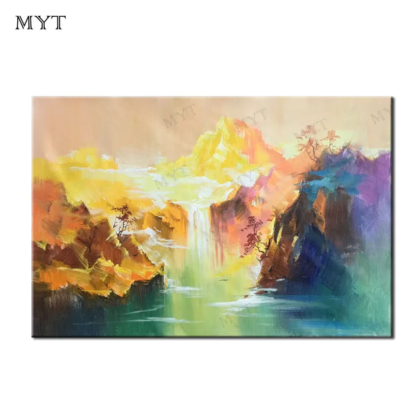 

MYT Original Design Artist Hand-painted High Quality Modern Abstract Oil Painting on Canvas Oil Painting for Living Room
