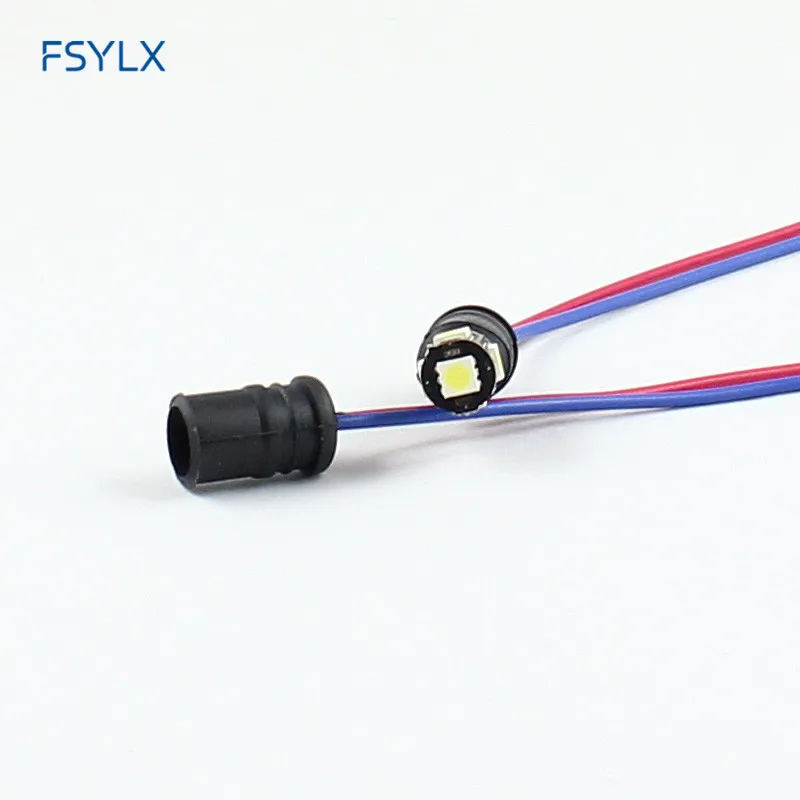 FSYLX 20 шт. 501 светодиодный T10 W5W 186 194 розетка резиновая гнездо держатель лампы разъем