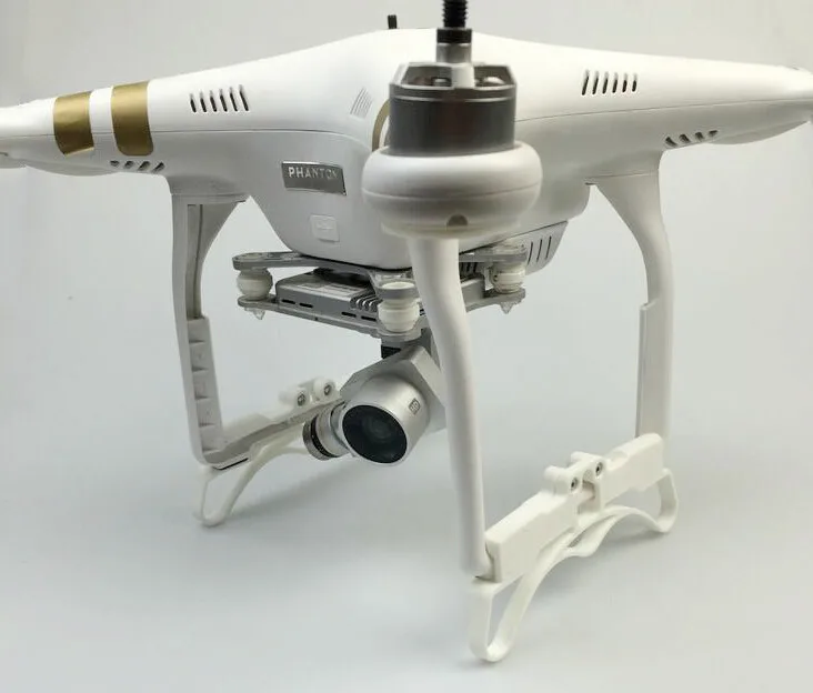 1 Pair Professional AndAdv Tall Landing Gear Extender Landing Skid 3D Print For DJI Phantom 3