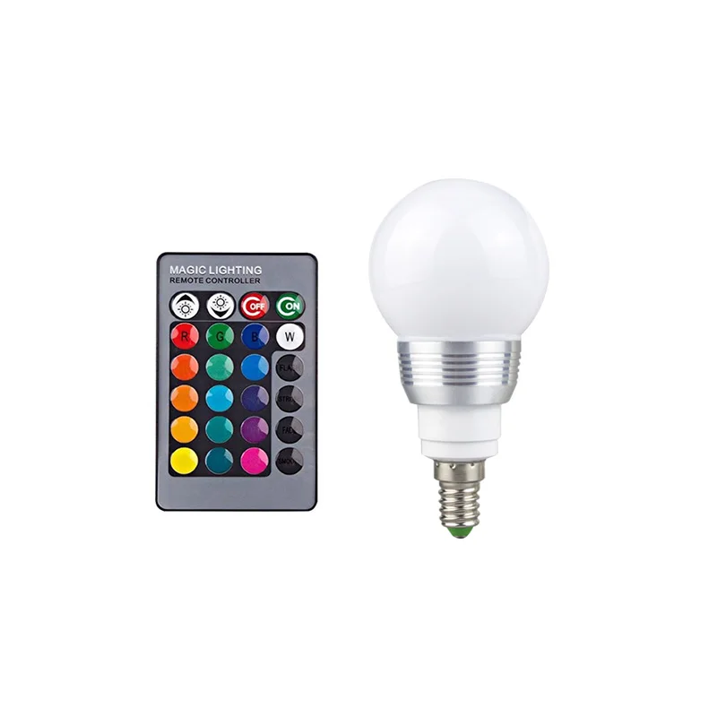 Светодиодная лампа RGB высокой мощности E27/GU10/MR16/E14 Диммируемый Точечный