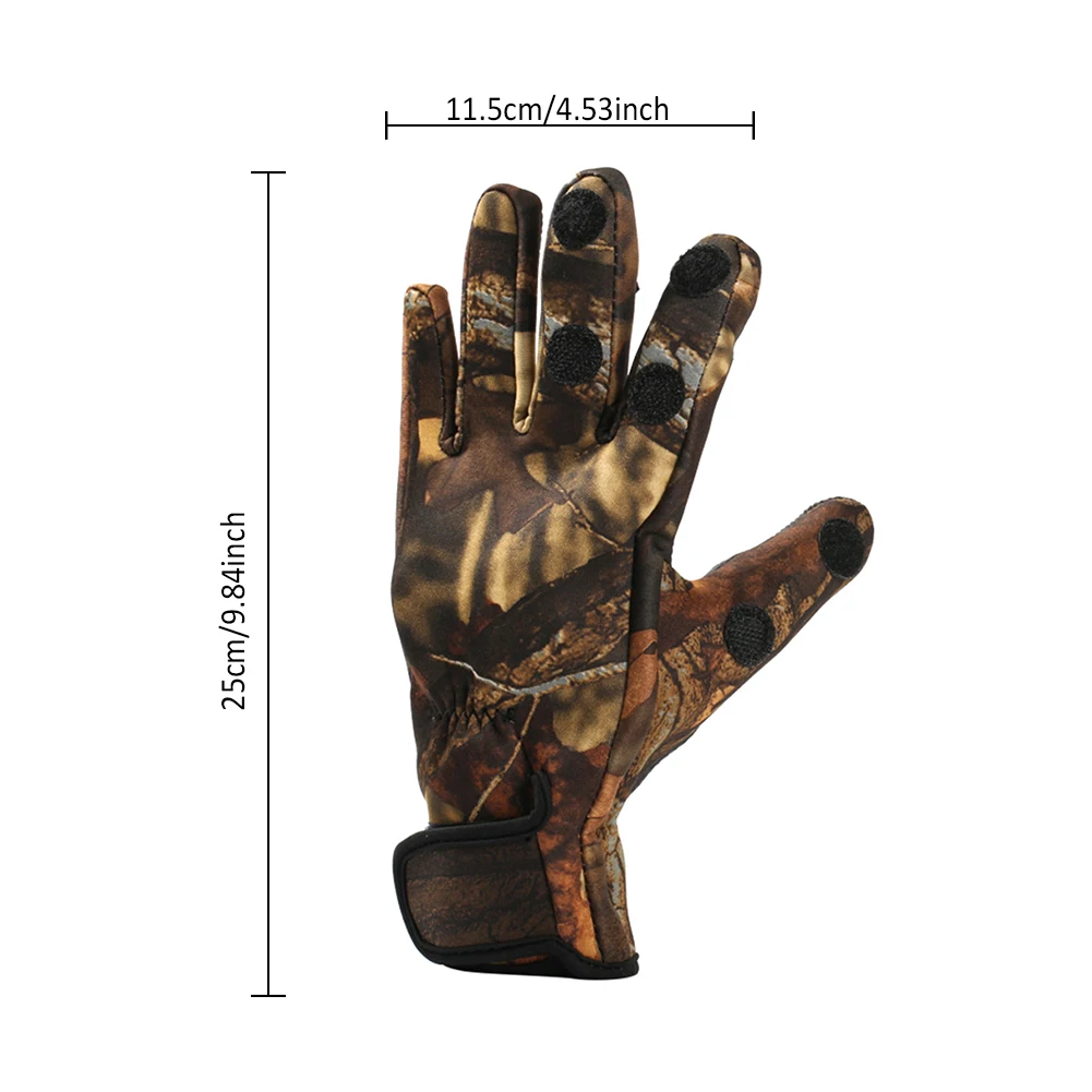 1 пара рыболовных перчаток двойного назначения 3 дышащих Противоскользящих перчатки с полупальцами перчатки для ловли карпа
