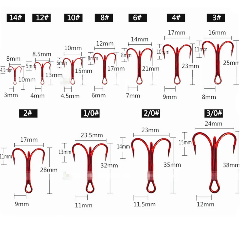 20 шт./лот суперострый крючок с зазубринами рыболовные Крючки-тройники 4/6/8# высокоуглеродистая Сталь 82MN тройные Крючки рыболовные снасти Крючки