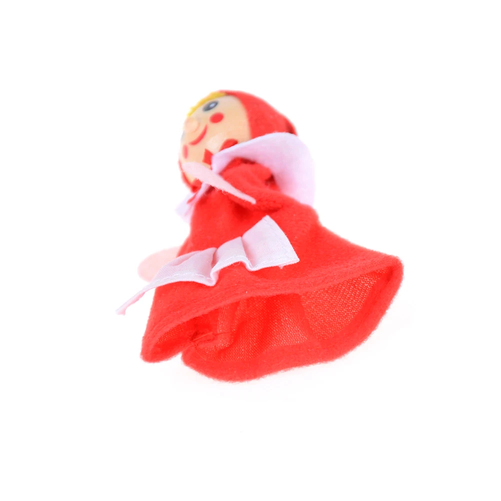 4 Stk Little Red Riding Hood Finger Puppen Handpuppen Kinder Spielzeug 