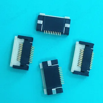 

10 Pin 0.5MM Clamshell Type Connector High Temperature Resistance Connector For Laptop Screen Line