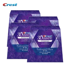 Original Crest 3D White LUXE Whitestrips 4Box 160Strips 80 Pouches Professional Effects dental oral hygiene teeth