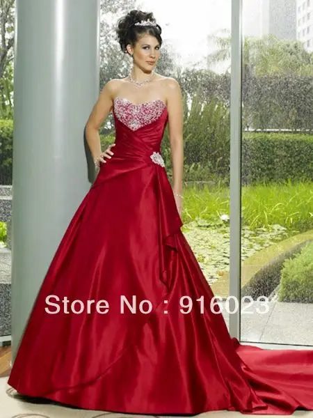 Ball gown wedding 2013 new senior the custom high-grade Simple taffeta foreign trade royal train mother of bride dress | Свадьбы и