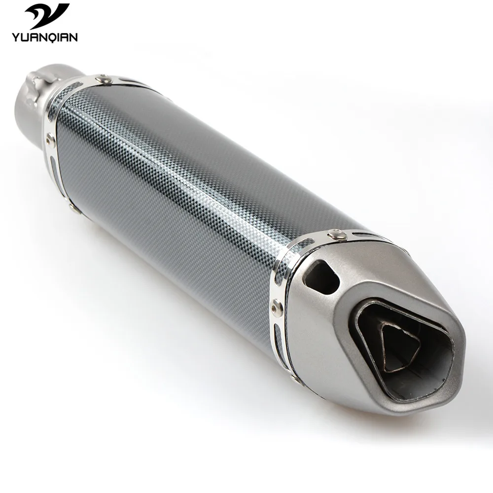 carbon fiber motorcycle exhaust