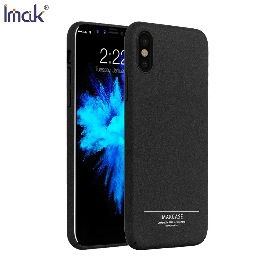 

For Apple iPhone X Cases Cover IMAK Hight Quality Matte Case For iPhone X PC Hard Cover Phone Shell For iPhone X 5.8''