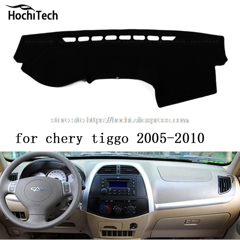 Скидка Для Chery tiggo 2005 2015 коврик на приборную панель защитная накладка тент Подушка Photophobism коврик аксессуары для стайлинга автомобилей