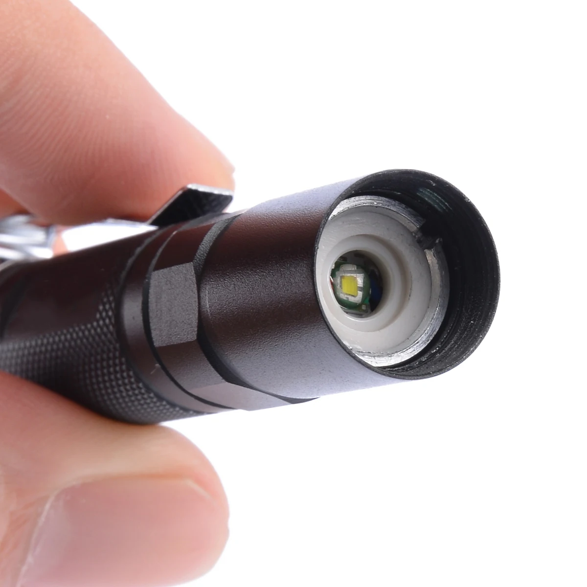 Outdoor Fishing Tools 2000LM Mini Flashlight Waterproof LED Pen Light Pocket Flashlight Torch Lamp + Clip Portable Fish Tools