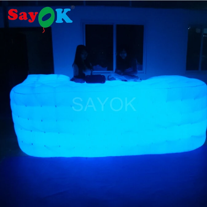 Inflatable Bar Counter/ Service Desk Led Lights DJ promotion booth for Sale with Free Shipping | Игрушки и хобби